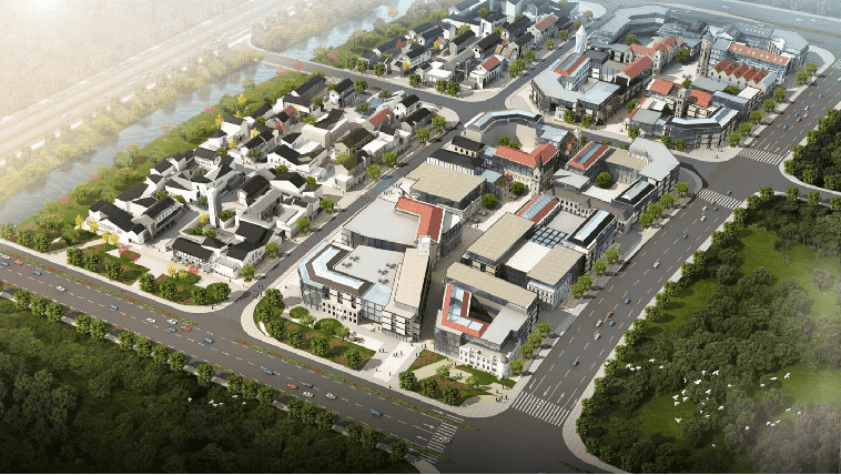 印象濟南·泉世界地面鋪裝整修及節(jié)點景觀綠化提升